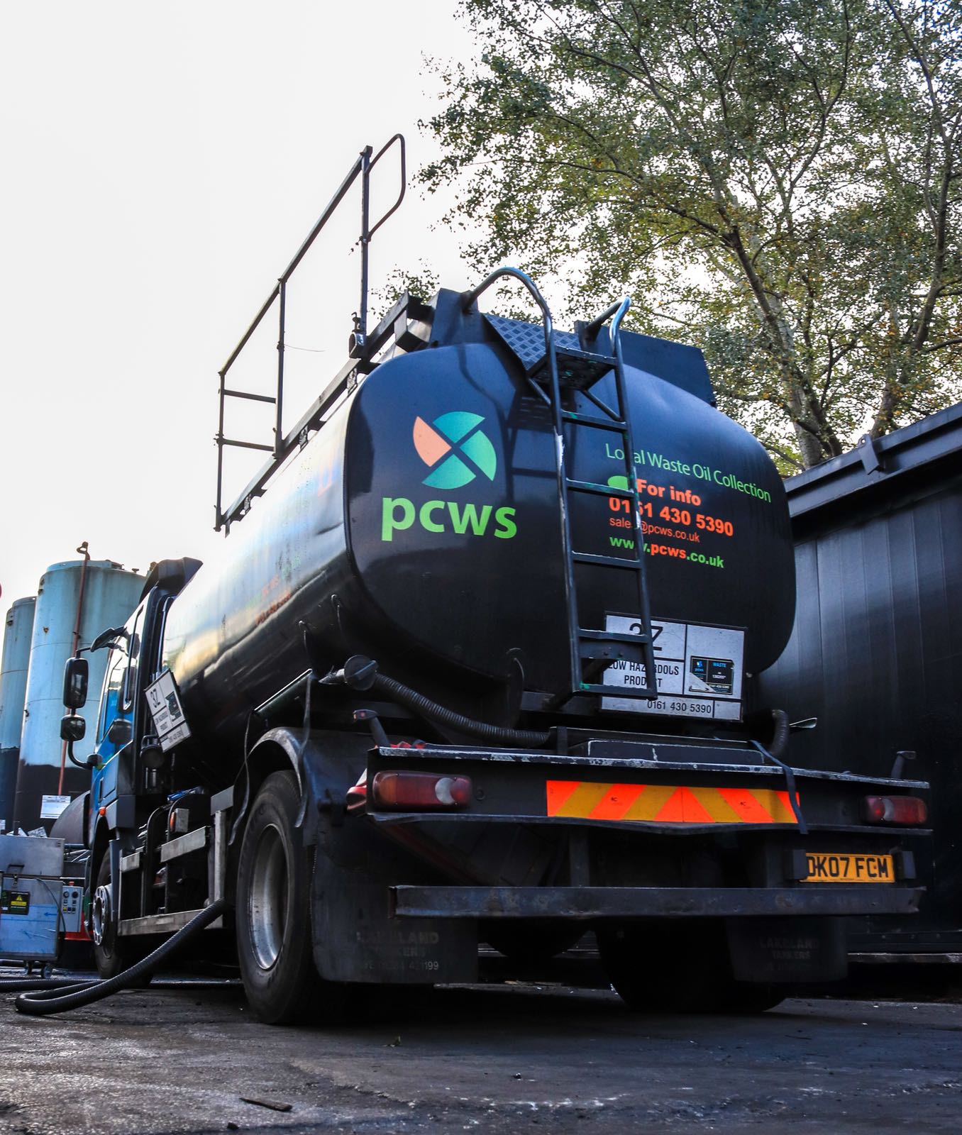 Waste Oil Collection online ordering avaliable